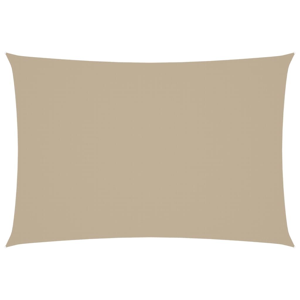 Vidaxl zonnescherm rechthoekig 2,5x4,5 m oxford stof beige