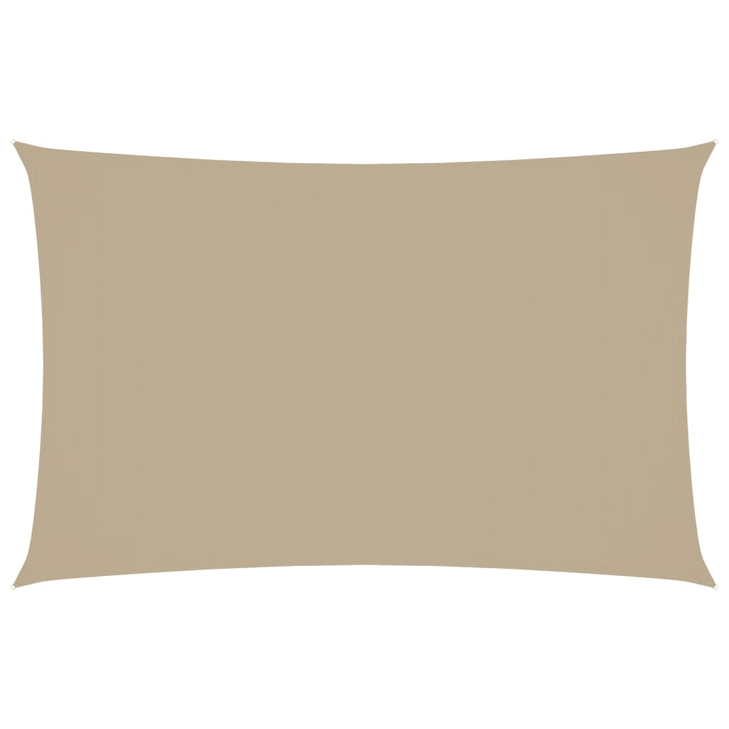 Vidaxl zonnescherm rechthoekig 2,5x5 m oxford stof beige