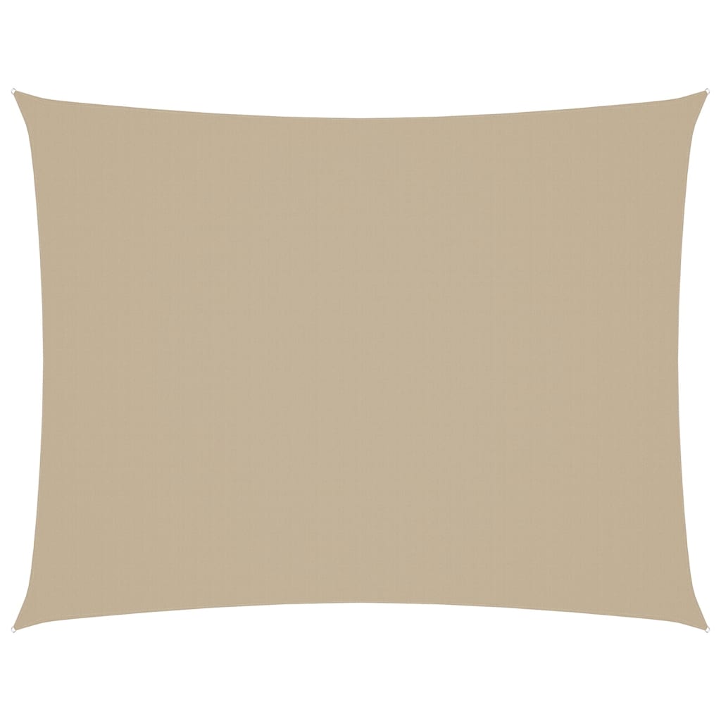 Vidaxl zonnescherm rechthoekig 3x4 m oxford stof beige