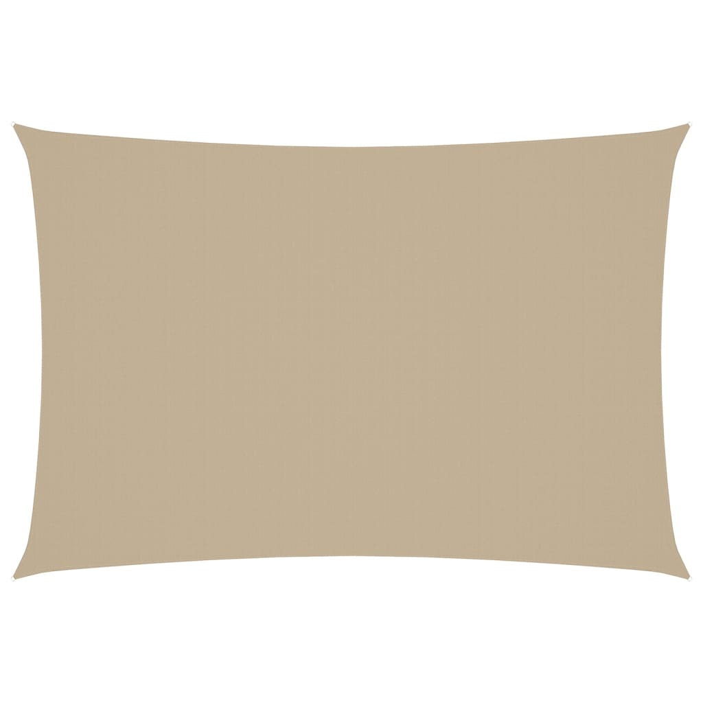 Vidaxl zonnescherm rechthoekig 3x5 m oxford stof beige