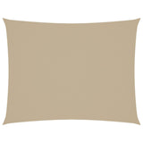 Vidaxl zonnescherm rechthoekig 3x6 m oxford stof beige