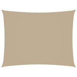 Vidaxl zonnescherm rechthoekig 3,5x4,5 m oxford stof beige