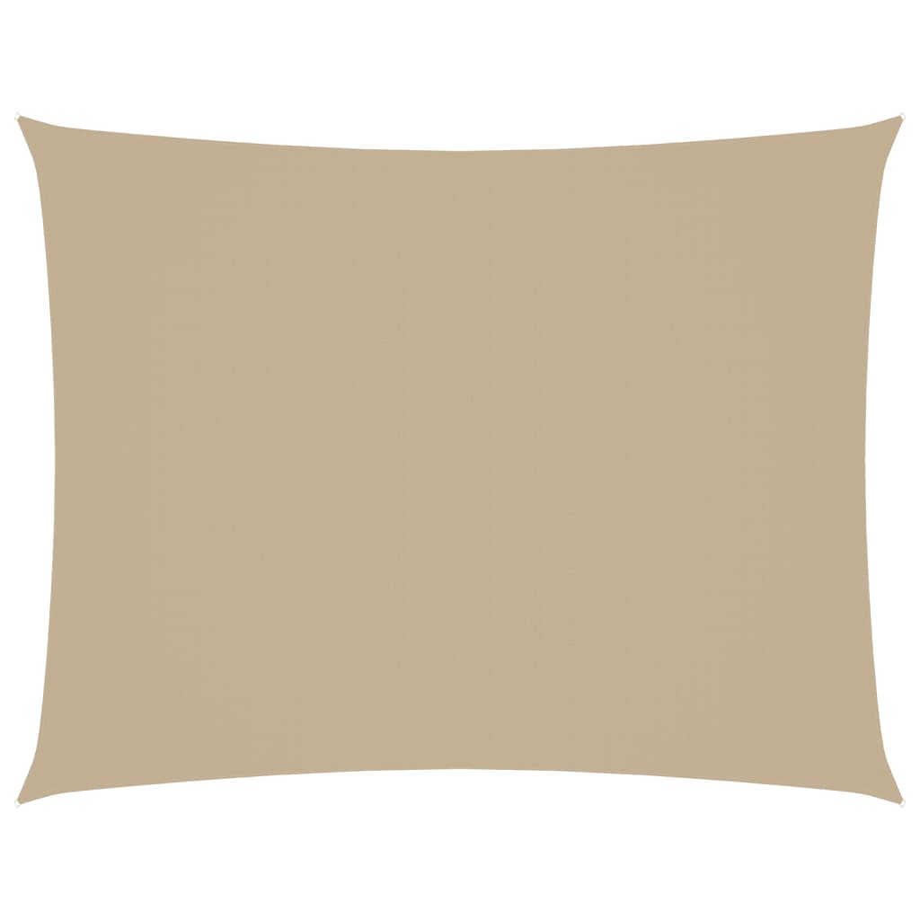 Vidaxl zonnescherm rechthoekig 3,5x5 m oxford stof beige