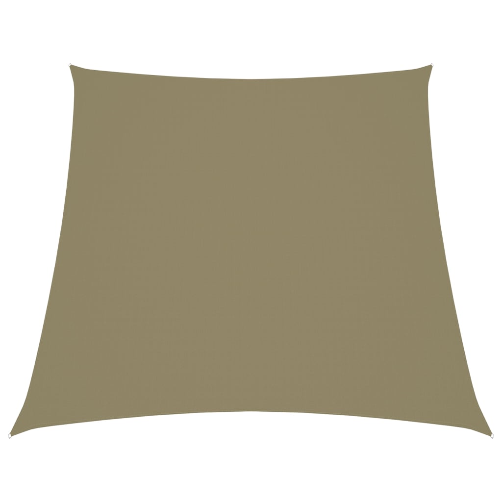 Vidaxl zonnezeil trapezium 2 4x3 m oxford stof beige