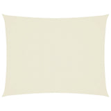 Vidaxl zonnescherm rechthoekig 2x3 m oxford stof crème