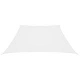 Vidaxl zonnezeil trapezium 2 4x3 m oxford stof wit