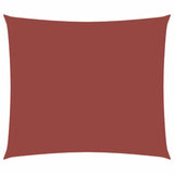VidaXL Zonnescherm rechthoekig 2,5x3 m oxford stof terracottakleurig