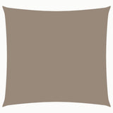 Vidaxl zonnescherm vierkant 2,5x2,5 m oxford stof taupe