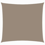 Vidaxl zonnescherm vierkant 4,5x4,5 m oxford stof taupe