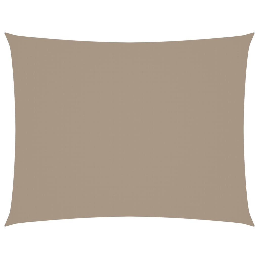 Vidaxl zonnescherm rechthoekig 2x3 m oxford stof taupe