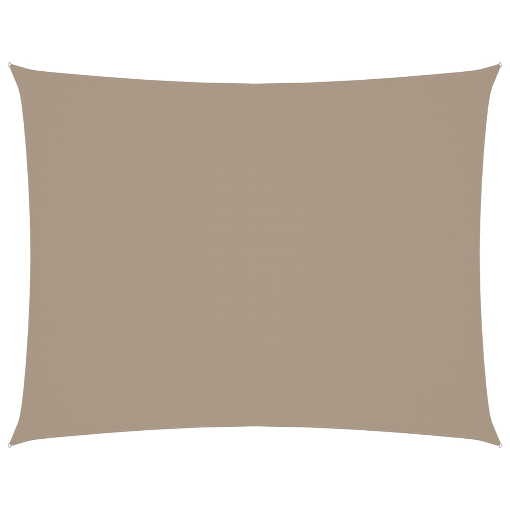 Vidaxl zonnescherm rechthoekig 2x3,5 m oxford stof taupe