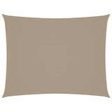 Vidaxl zonnescherm rechthoekig 2x3,5 m oxford stof taupe