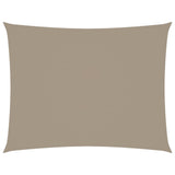 Vidaxl zonnescherm rechthoekig 2,5x3,5 m oxford stof taupe
