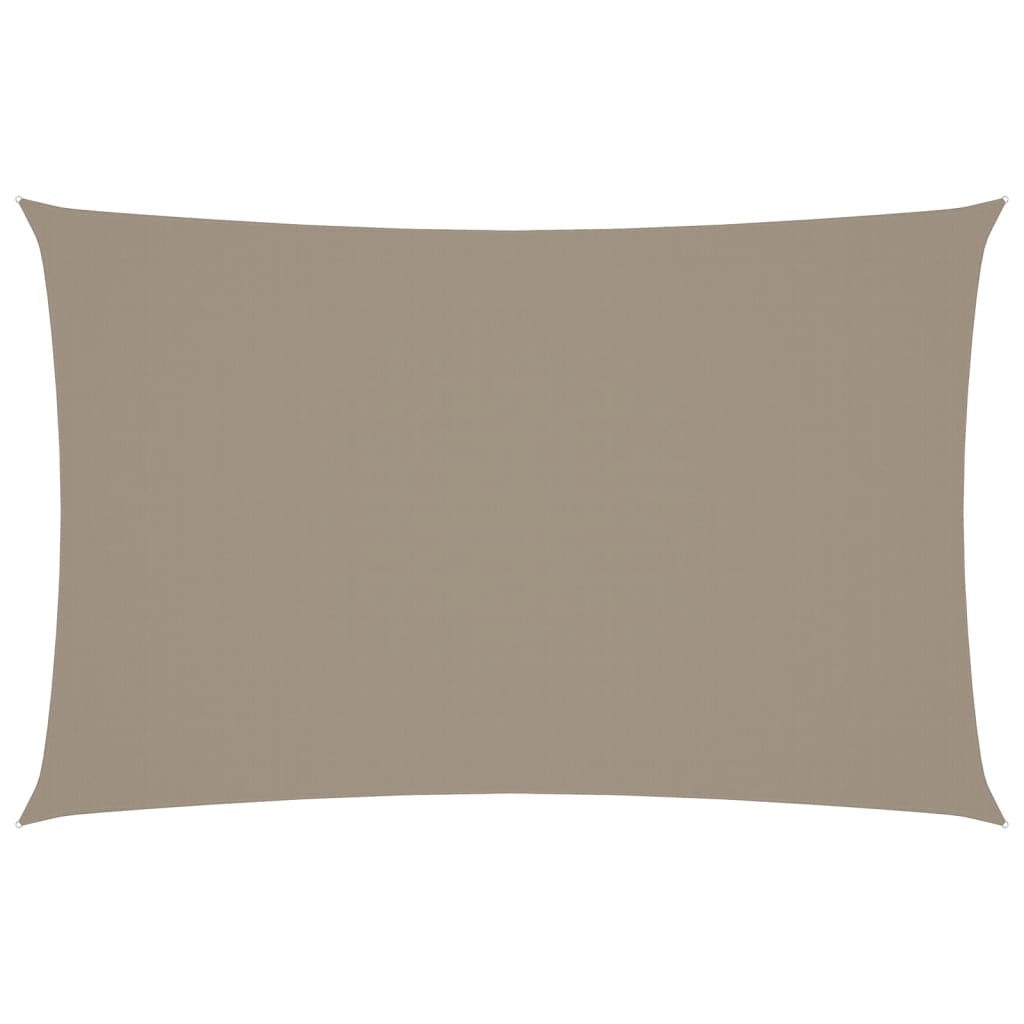 Vidaxl zonnescherm rechthoekig 2,5x5 m oxford stof taupe