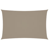 Vidaxl zonnescherm rechthoekig 2,5x5 m oxford stof taupe