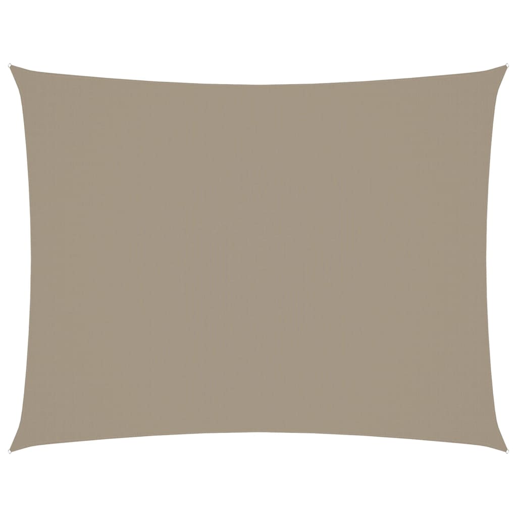 Vidaxl zonnescherm rechthoekig 3x6 m oxford stof taupe