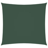 Vidaxl zonnescherm vierkant 3x3 m oxford stof donkergroen