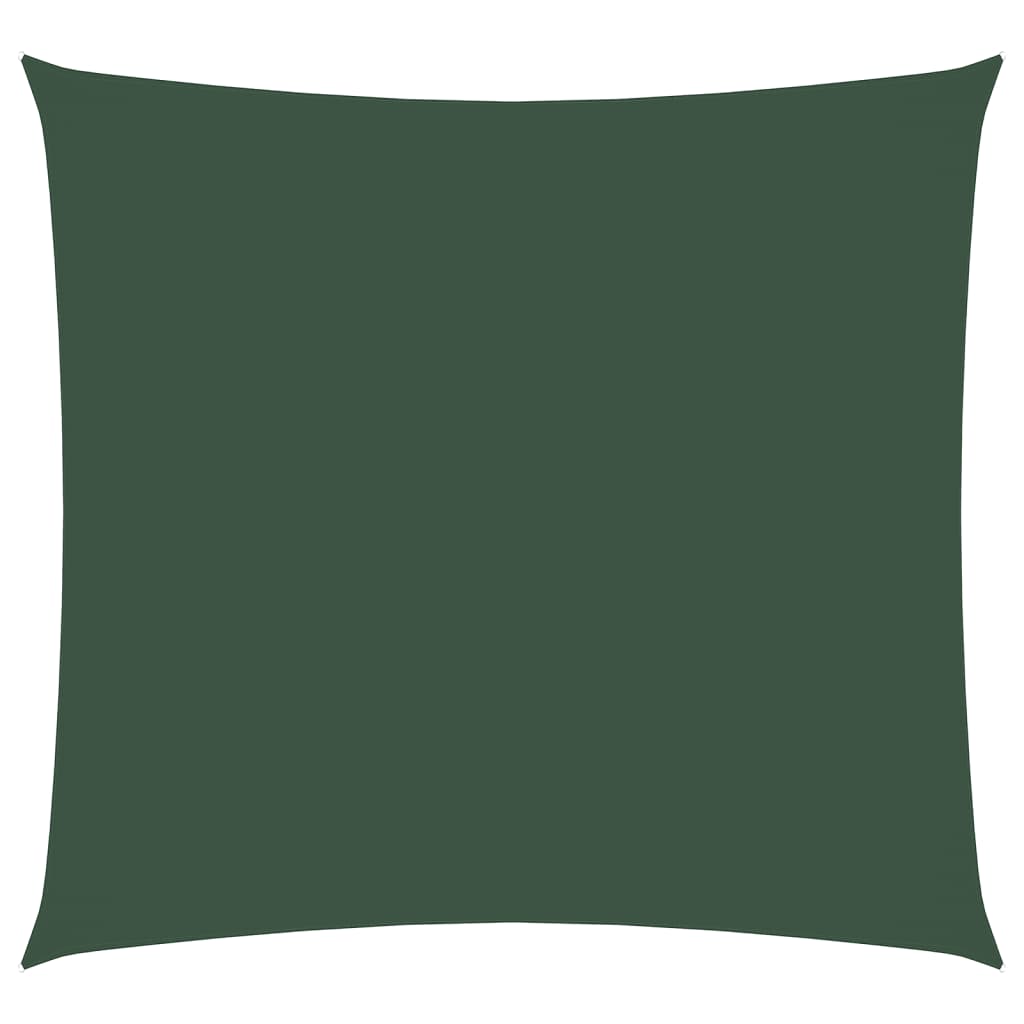 Vidaxl zonnescherm vierkant 4,5x4,5 m oxford stof donkergroen