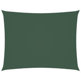 Vidaxl zonnescherm rechthoekig 2,5x4 m oxford stof donkergroen