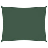 Vidaxl schaduwdoek rechthoekig 3x6 m oxford stof donkergroen