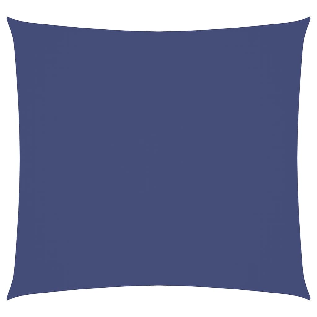 Vidaxl zonnescherm vierkant 6x6 m oxford stof blauw