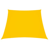 Vidaxl zonnezeil trapezium 2 4x3 m oxford stof geel