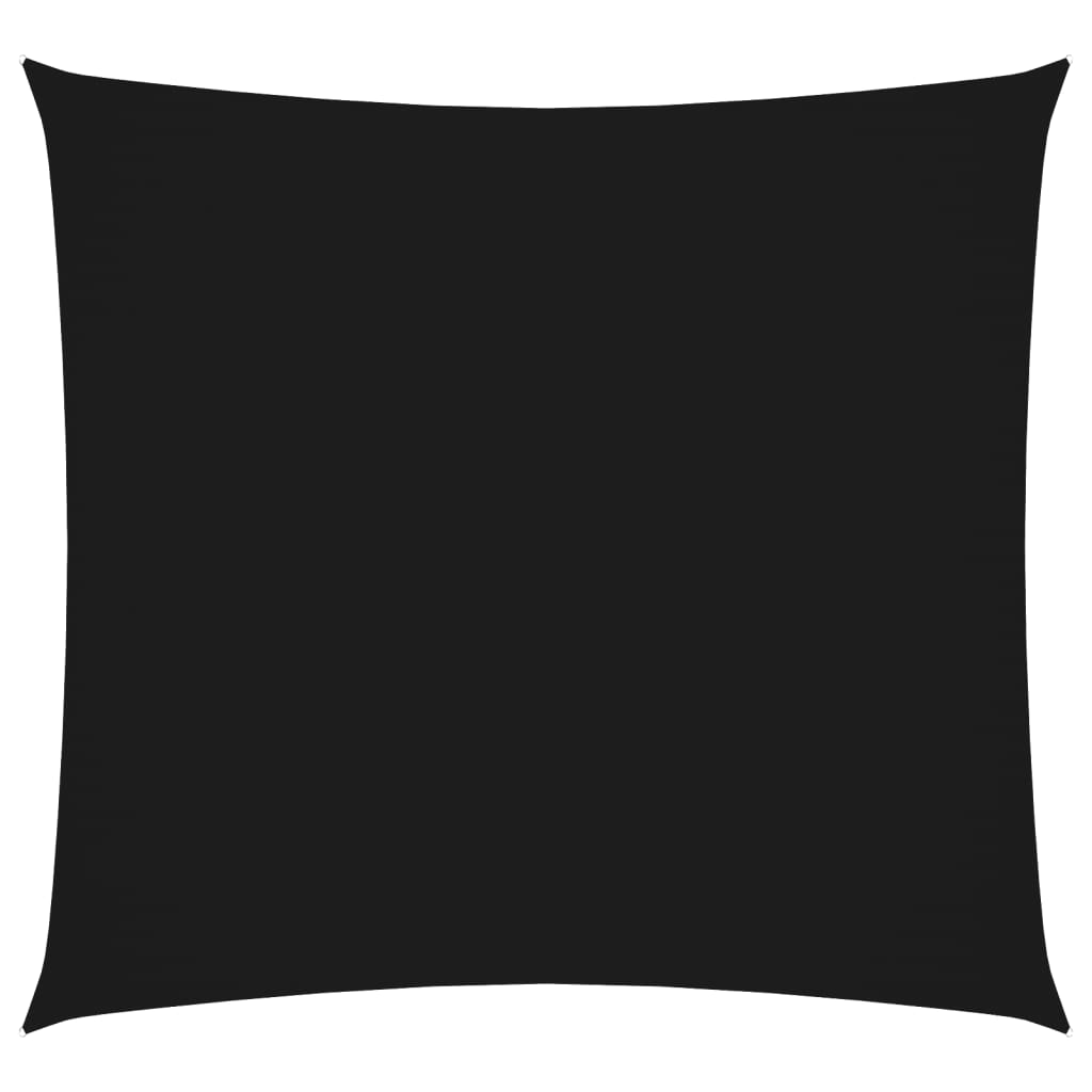 Vidaxl zonnescherm vierkant 3,6x3,6 m oxford stof zwart