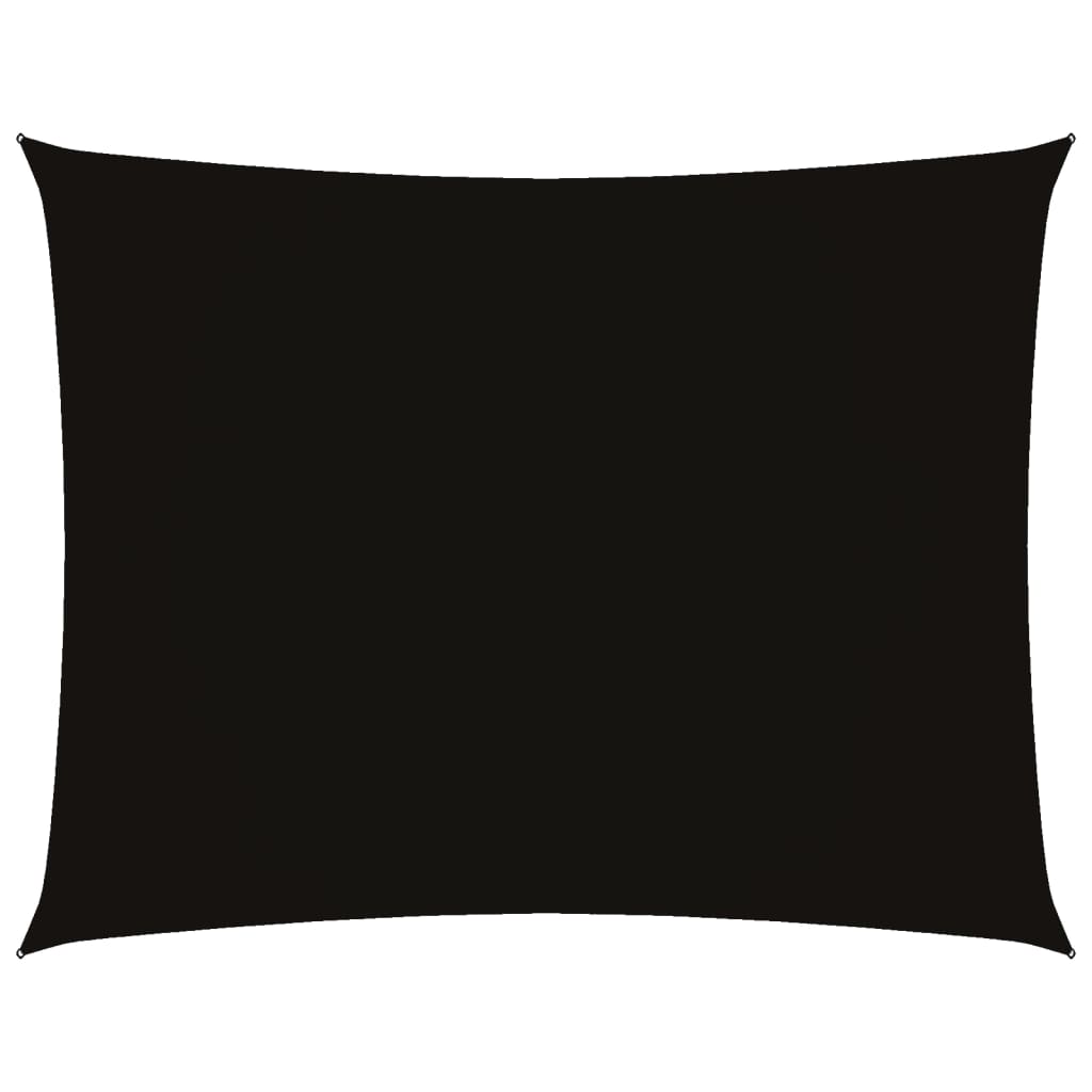 Vidaxl zonnescherm rechthoekig 2x3 m oxford stof zwart