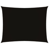Vidaxl zonnescherm rechthoekig 2x3 m oxford stof zwart