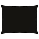 Vidaxl zonnescherm rechthoekig 2,5x4 m oxford stof zwart