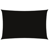 Vidaxl zonnescherm rechthoekig 2,5x5 m oxford stof zwart