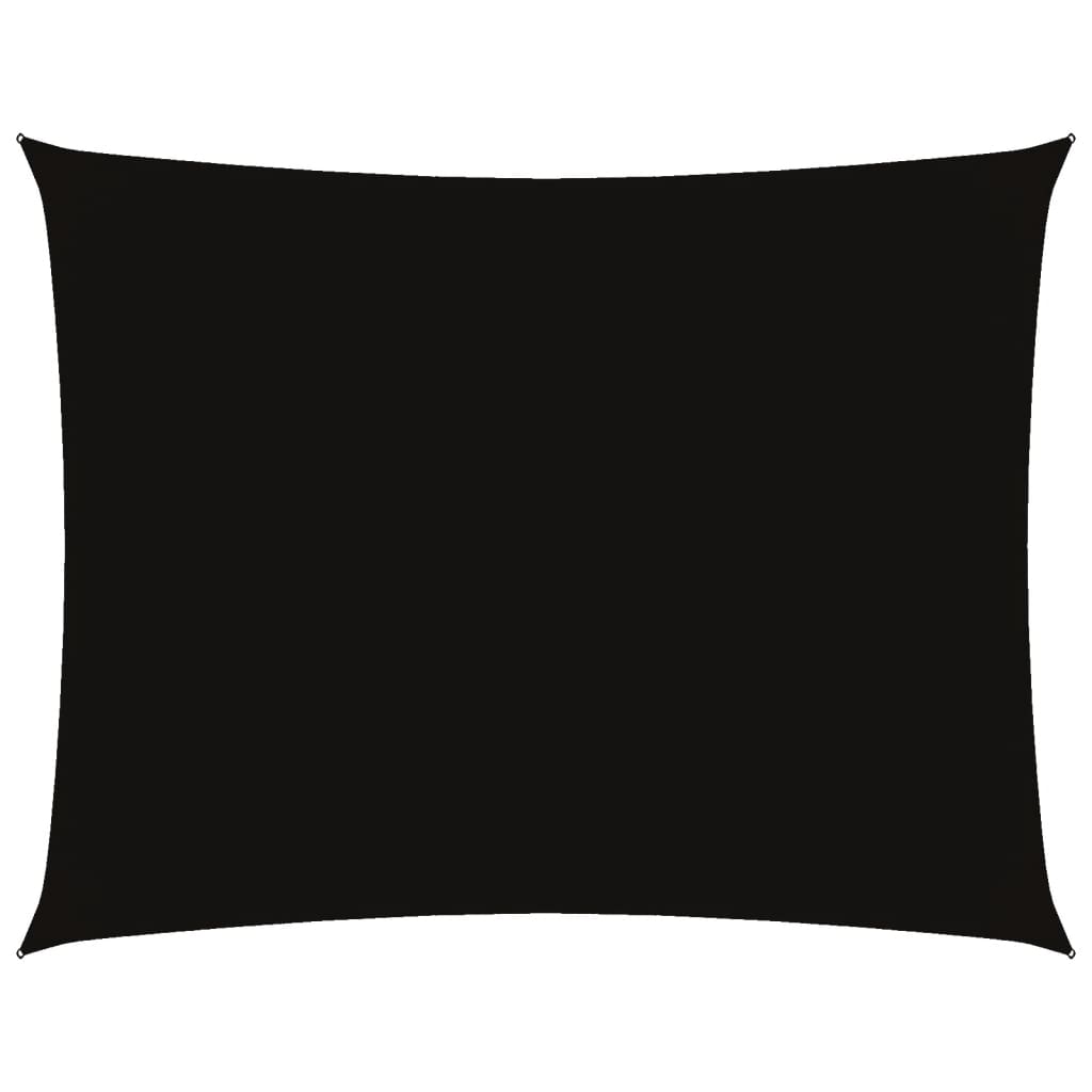 Vidaxl zonnescherm rechthoekig 4x5 m oxford stof zwart