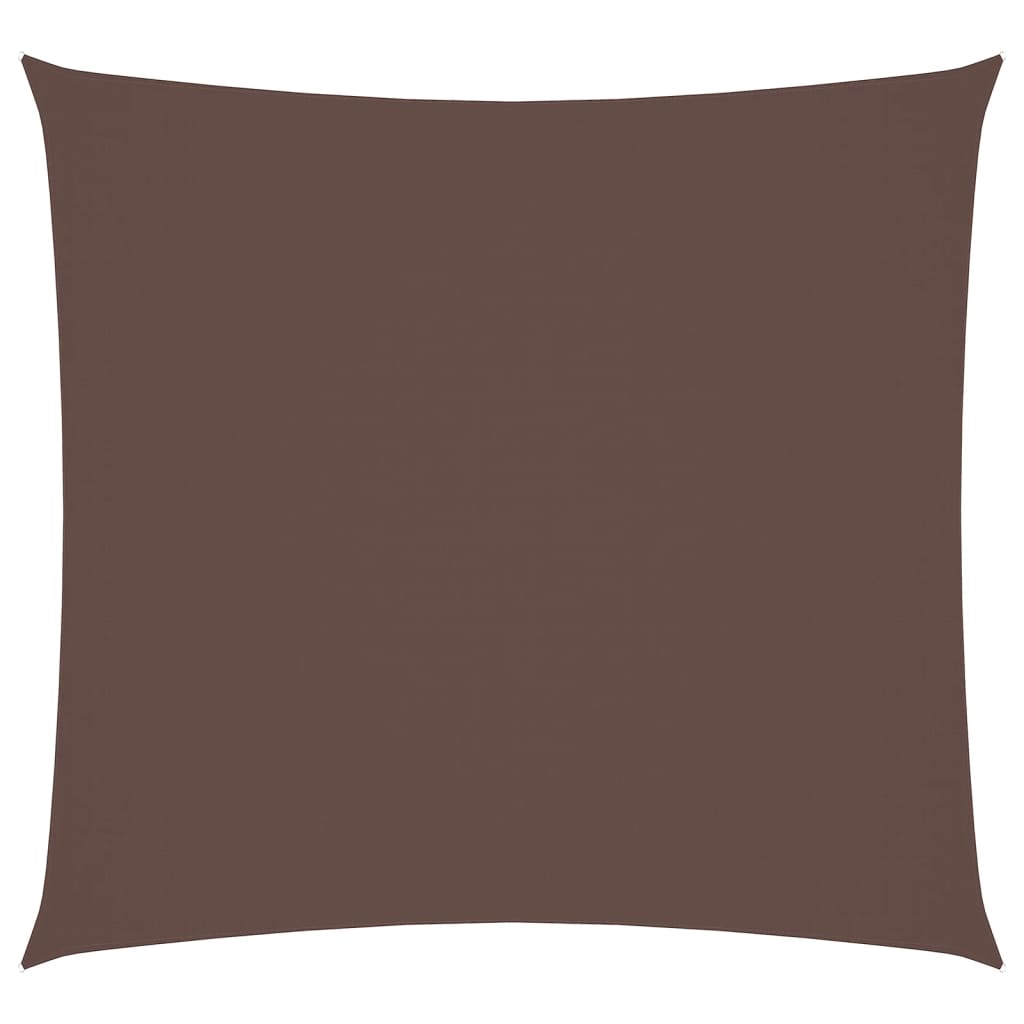 Vidaxl zonnescherm vierkant 2x2 m oxford stof bruin