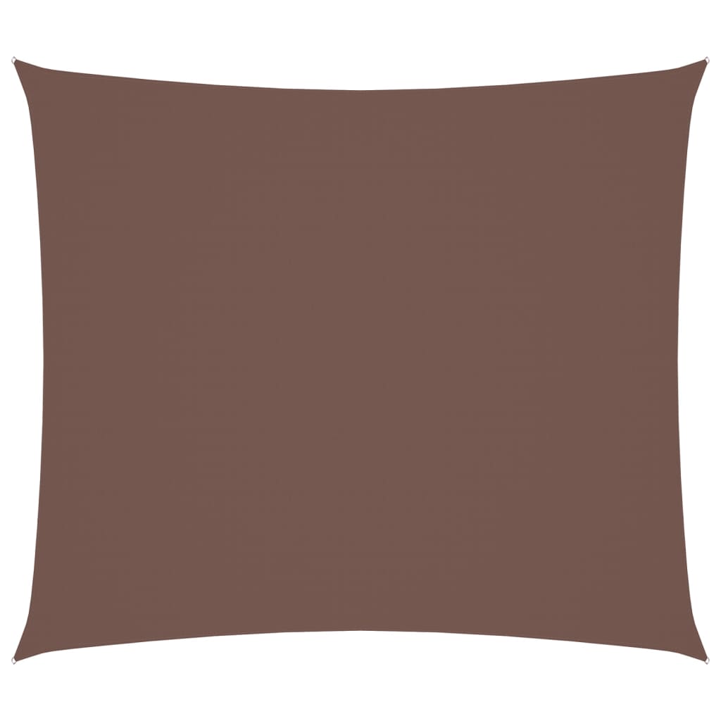 Vidaxl zonnescherm rechthoekig 2,5x3 m oxford stof bruin