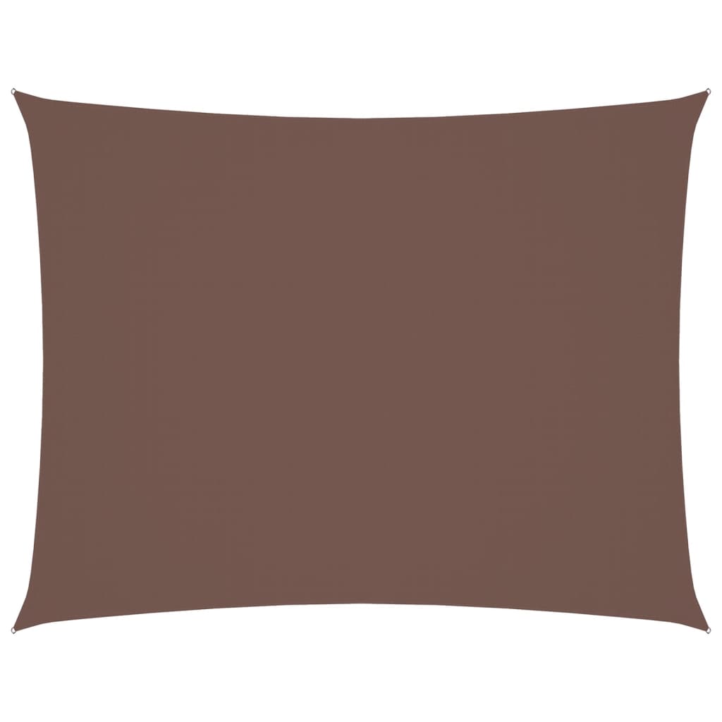 Vidaxl zonnescherm rechthoekig 2,5x4 m oxford stof bruin