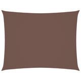 Vidaxl zonnescherm rechthoekig 2,5x4 m oxford stof bruin
