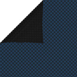 Vidaxl zwembadfolie solar drijvend 732x366 cm pe zwart en blauw