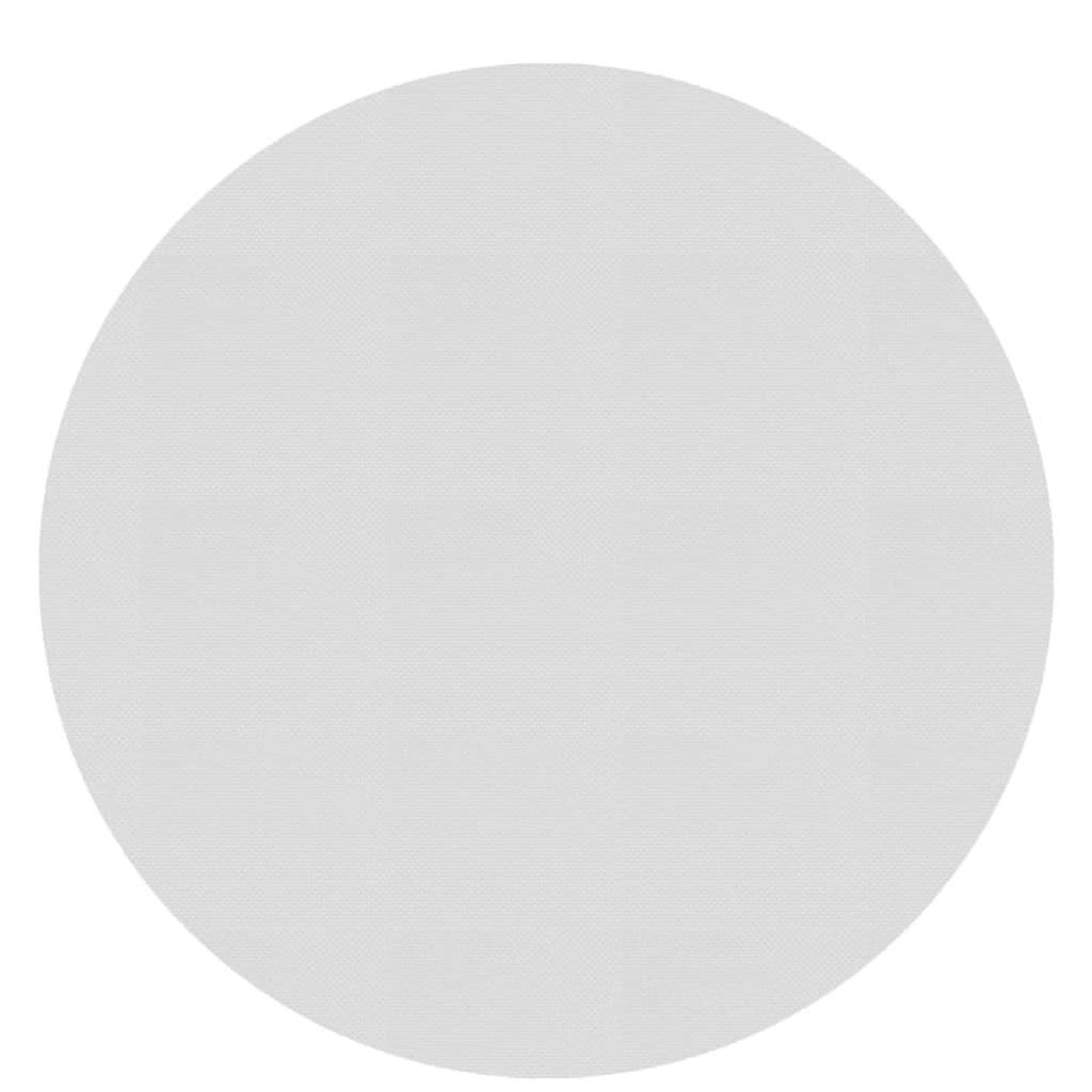 Vidaxl zwembadfolie solar drijvend 594 cm pe grijs
