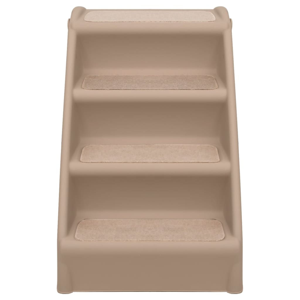 Vidaxl hondentrap inklapbaar 62x40x49,5 cm bruin