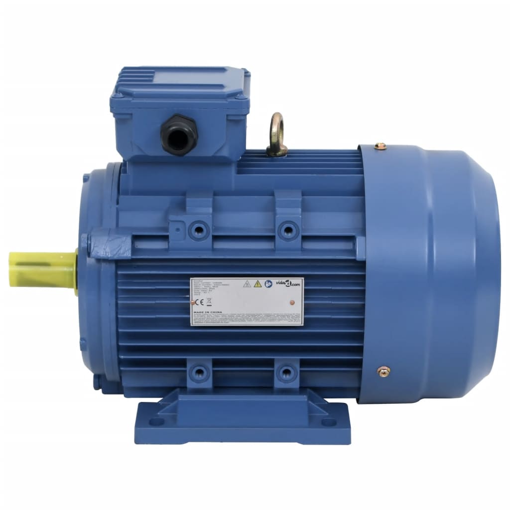 Vidaxl elektromotor 3 fase 3 kw 4 pk 2-polig 2840 rpm aluminium