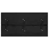 Vidaxl tuinwagenvoering 81x41x40 cm stof zwart