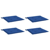 Vidaxl tuinstoelkussens 4 st 50x50x3 cm oxford stof koningsblauw