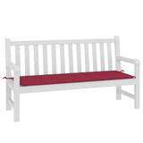 Vidaxl tuinbankkussen 150x50x4 cm oxford stof wijnrood