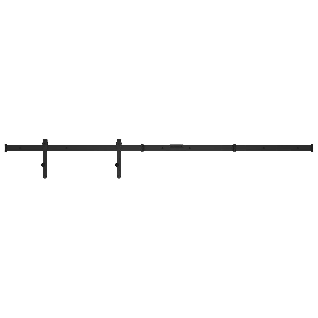 Vidaxl ophangset voor minischuifdeur 152 cm koolstofstaal