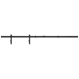 Vidaxl ophangset voor minischuifdeur 152 cm koolstofstaal