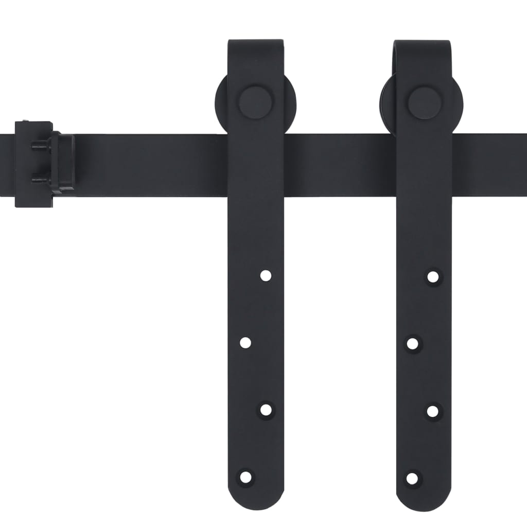 Vidaxl ophangset voor minischuifdeur 152 cm koolstofstaal