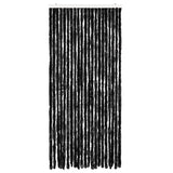 Vidaxl vliegengordijn 90x200 cm chenille antraciet