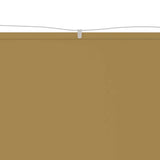 Vidaxl luifel verticaal 140x800 cm oxford stof beige