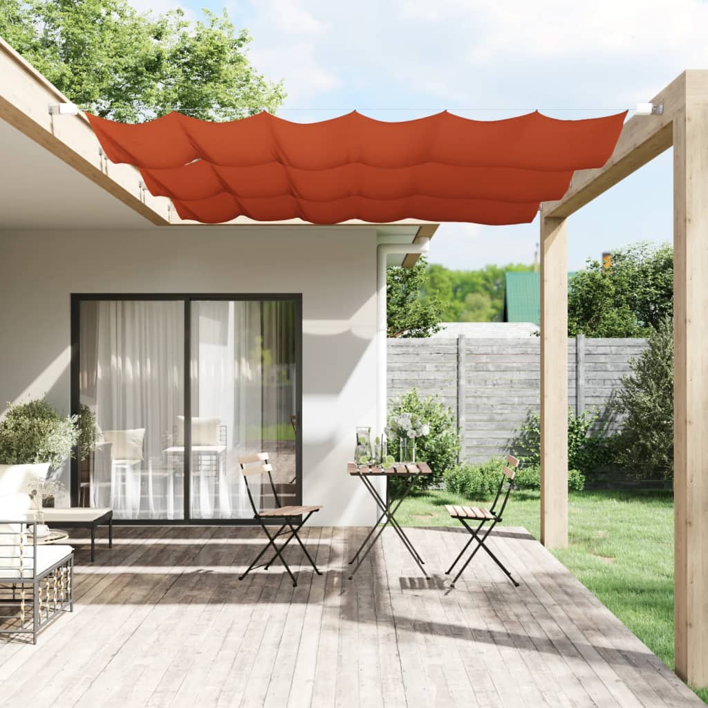 Vidaxl luifel verticaal 100x270 cm oxford stof terracottakleurig