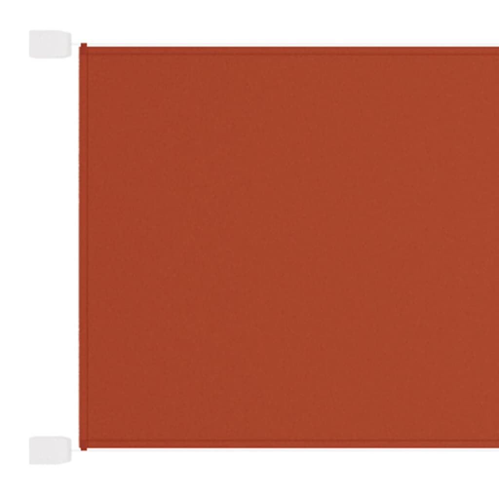 Vidaxl luifel verticaal 140x800 cm oxford stof terracottakleurig
